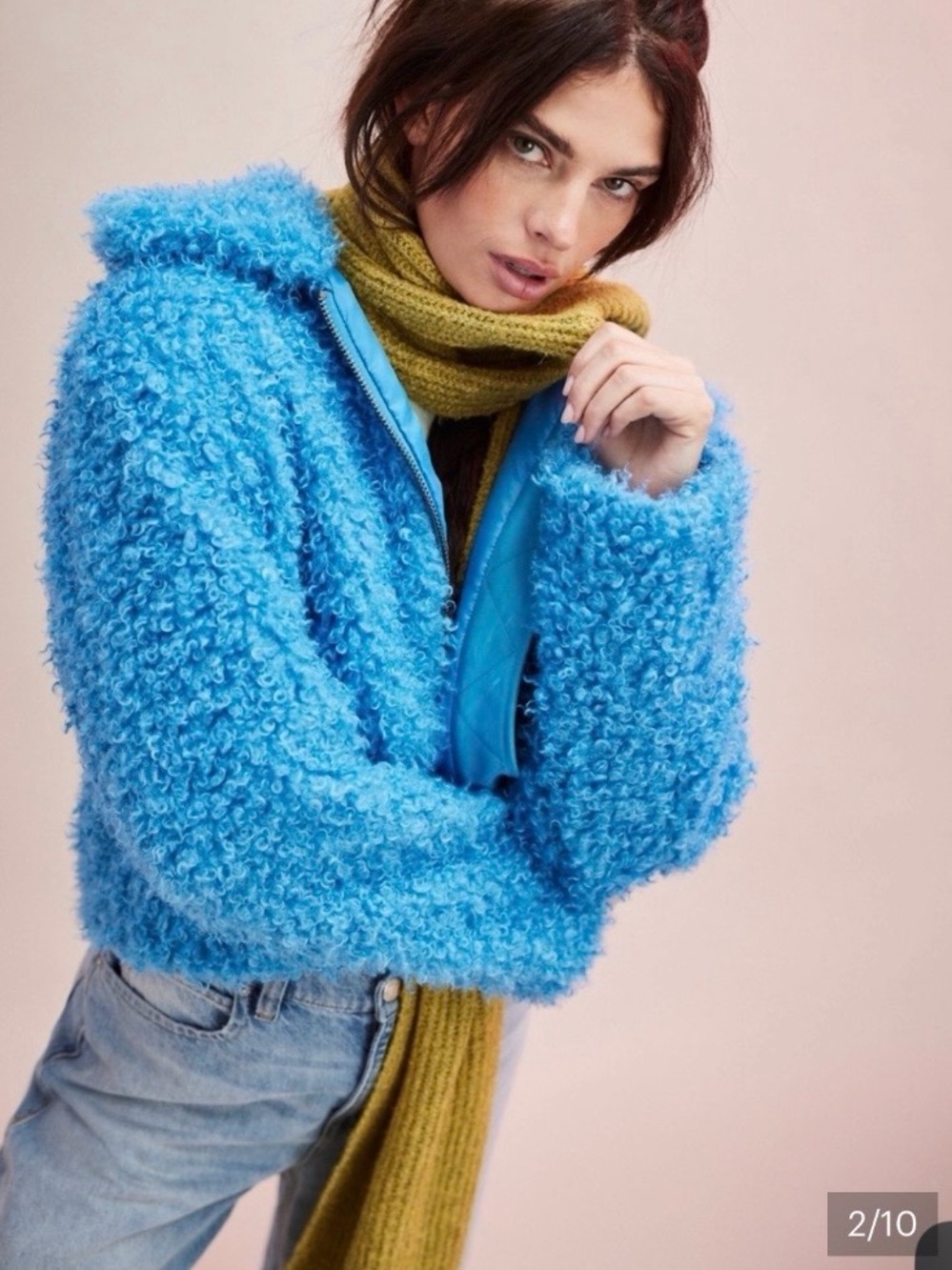 Free People Cool and Cozy Teddy Coat
